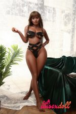 164cm(5ft3) Full Body Small Breast Ebony Sex Doll-Celeste