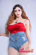168cm(5ft5) Redhead Small Breast Full Size Sexdoll-Cecile
