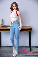 162cm(5ft3) Blonde Small Breast Love Doll For Women-Genet